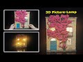 DIY 3D Picture with Cardboard and Foam | &quot;Italian Courtyard&quot; 3D Mural Tutorial