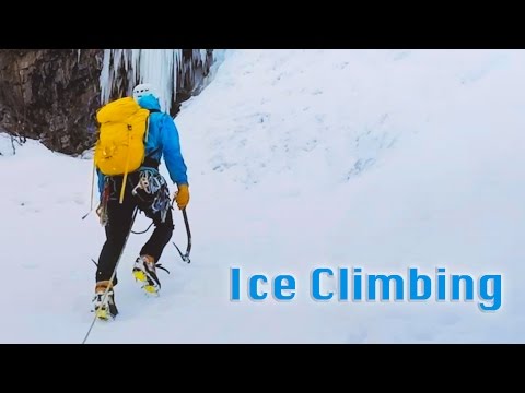 Ice Climbing in