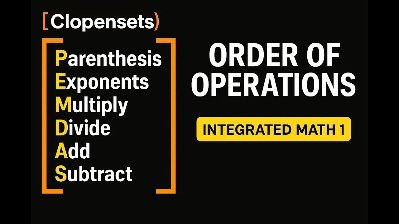 Порядок выполнения операций | Интегрированная математика 1 (обновление 2026 г.)