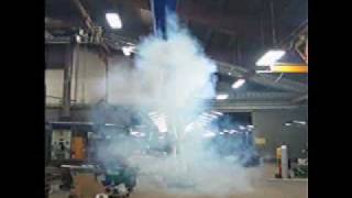 Fabric ducts - Smoke test