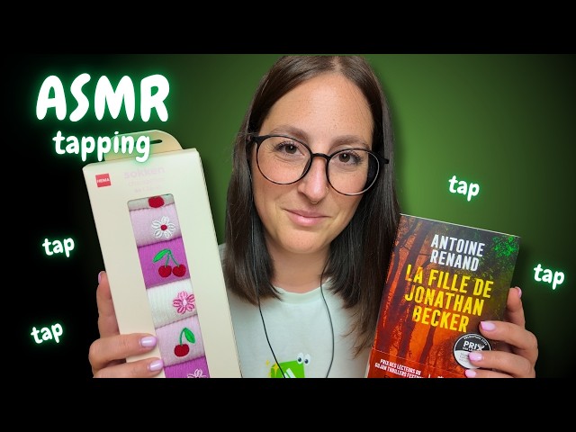 ASMR - Mes DERNIERS ACHATS en Full TAPPING 💚