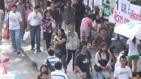 Kalman Filter based multiple person tracker test 1