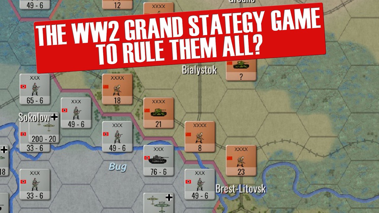 ウォーゲーム World War 2 Wargaming Total Victory First Look! | Upcoming World War 2 PC Grand Strategy