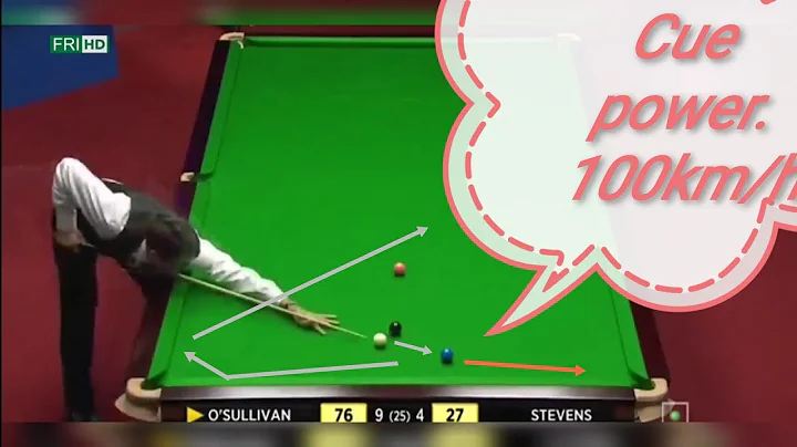 Ronnie O'sullivan Cue Power.... Crazy Exhibition
