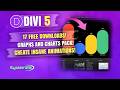 Divi 5 FREE Download: 17 Graphs &amp; Charts you can Animate to Look INSANE