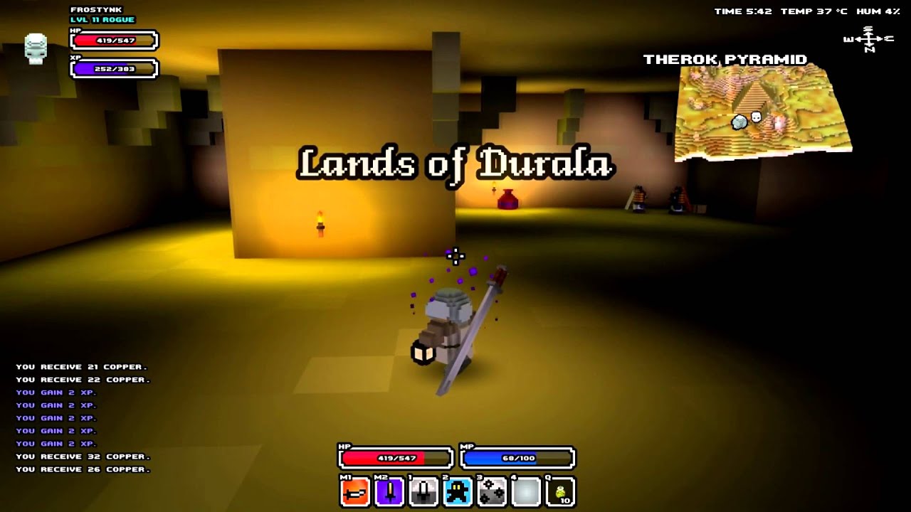 Cube World - Therok Pyramid - Aruria Ancient Guardian DEFEATED - Ep.2