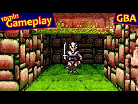 Dungeons and Dragons: Eye of the Beholder ... (GBA) Gameplay