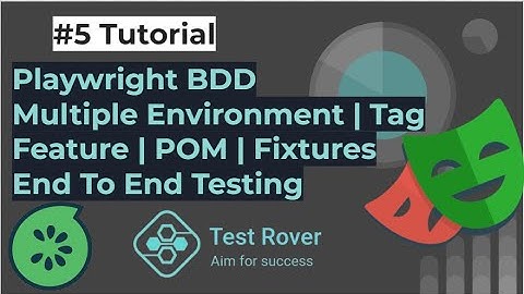 Mastering Multi-Environment | Playwright BDD | Test Only BDD | Playwright Fixture | PageObjectModel