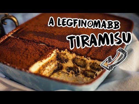 Videó: Tiramisu. Egyszerű Recept