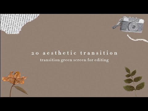 20 aesthetic transition green screen overlays ʕ •ᴥ•ʔゝ☆