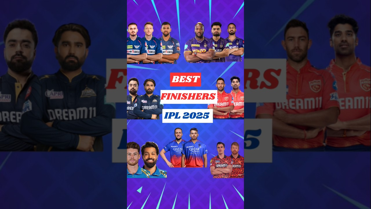IPL 2025 Best Finishers Ranking 