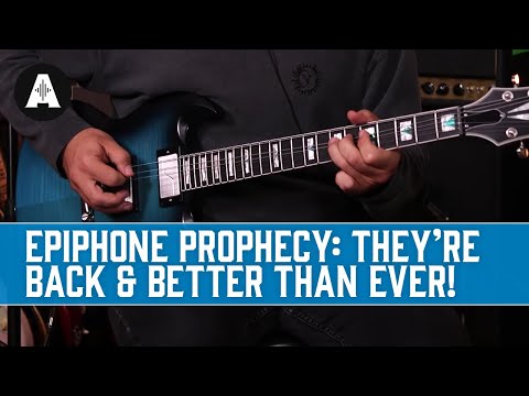 Epiphone’s Long-Awaited Prophecy Guitars are Back & Better than Ever!