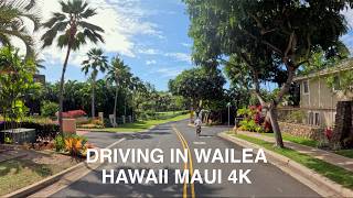 Driving Wailea Maui Hawaii in 4K – Scenic Drive with Relaxing Music (Kihei to Wailea)