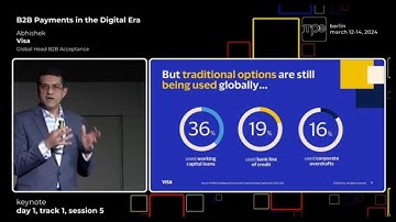 Abhishek from @Visa B2B Payments in the Digital Era