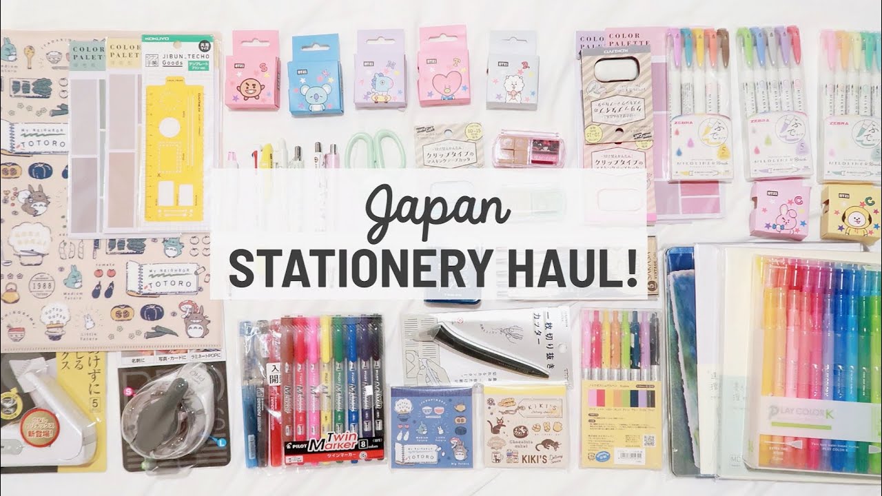 Japanese Stationery Haul – adelphi mou