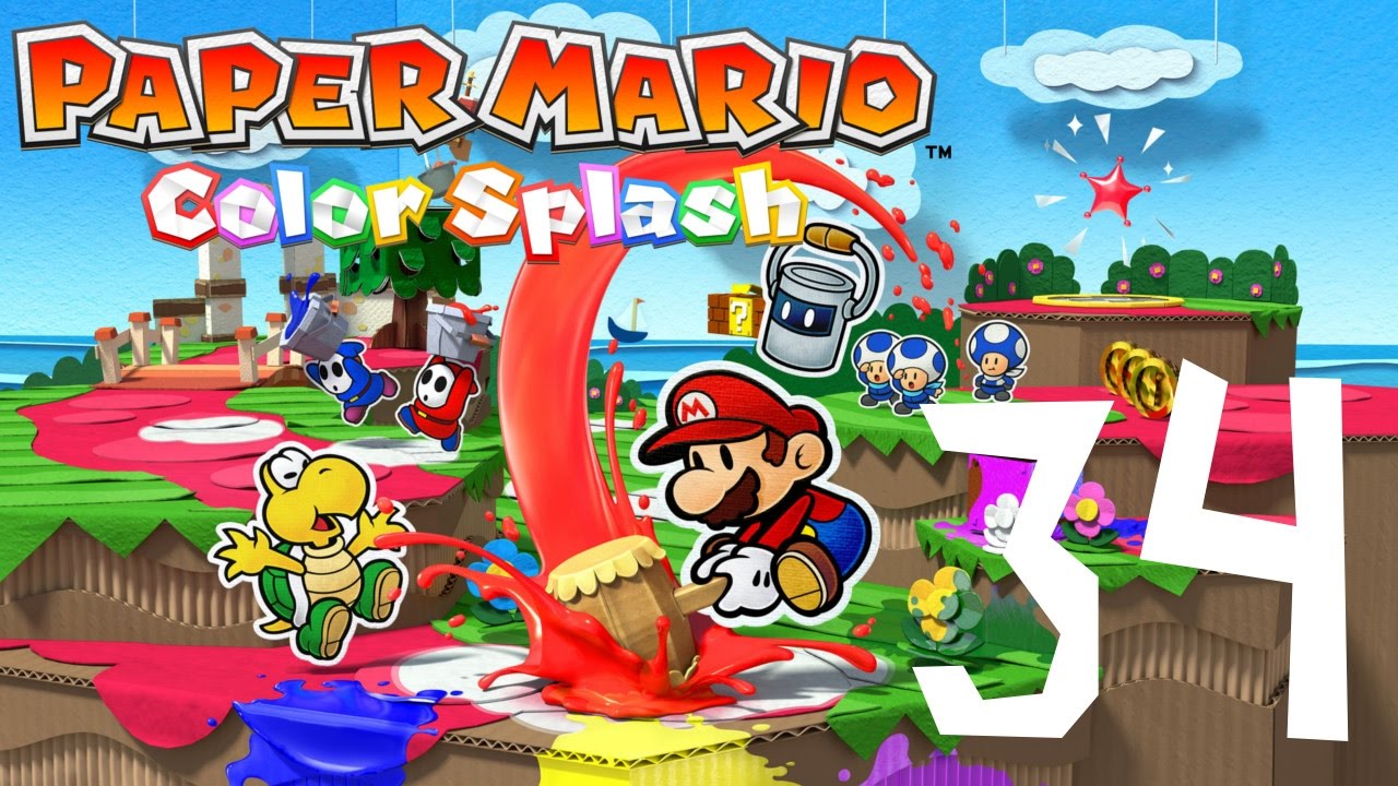 Paper Mario Color Splash Part 34 Snifit or Whiffit YouTube