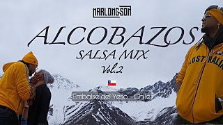 Alcobazos, Salsa Romantica Mix Vol. 2 - Embalse Del Yeso - DJ Marlong Son - Chile, Drone 4k