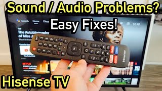 Hisense TV: How to FIX Audio & Sound Problems (No Sound, Audio Out of Sync, Delayed, Muffled, etc) screenshot 5