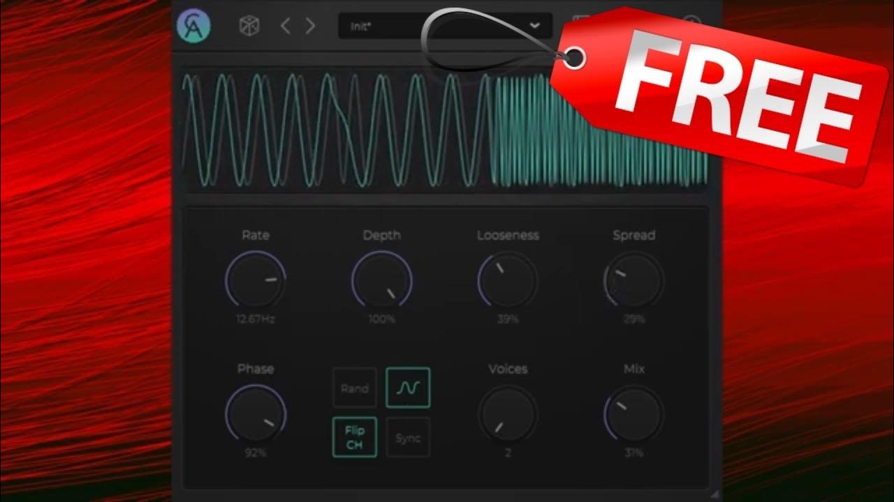 【Free VST!?😲】 Best free chorus vst plugin 2024?😲24→0 Choric Quartet