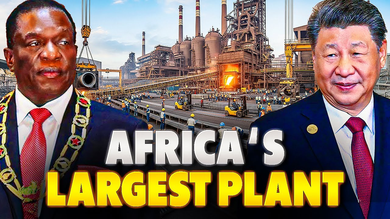 Wow! $800M Africa’s Largest Steel Plant Just Launched in Zimbabwe!