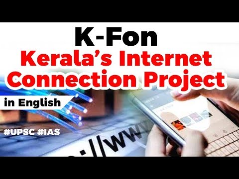 Kerala Government launches K-Fon project, High speed internet connection for 20 lakh BPL families