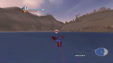 PS2 - Superman Returns - Sonic boom (Breaking the sound barrier) [4K:60FPS] 🚅