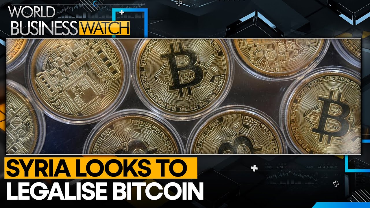 Syria Eyes Bitcoin To Revive Economy | World Business Watch | WION