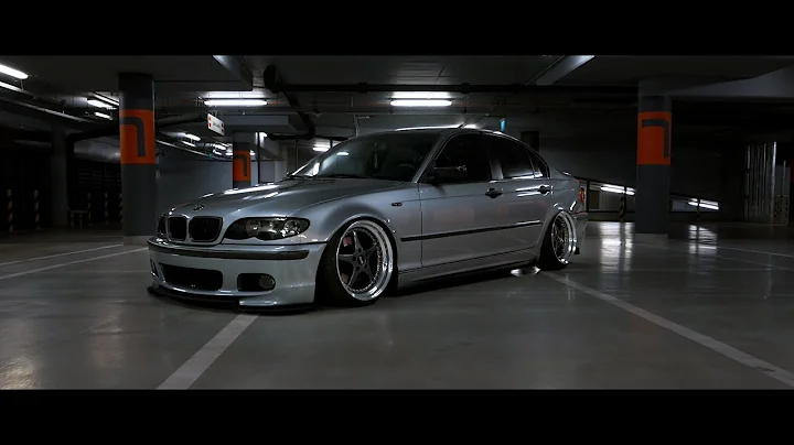 BMW E46 on Bags [BMW E46 Stanced Grey by. KOCZ x B...