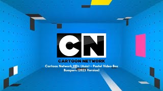 Cartoon Network HD+ (Asia) - Pastel Video Box Bumpers [2023 Version]