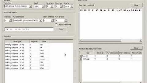 QModbus Sample