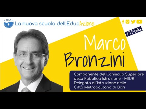 Intervista a Marco Bronzini -  Componente Consiglio Superiore della Pubblica Istruzione - MIUR
