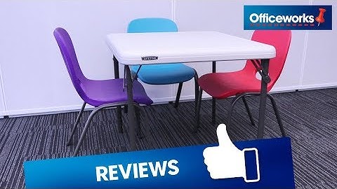 Lifetime Kids Chairs and Kids Table Overview