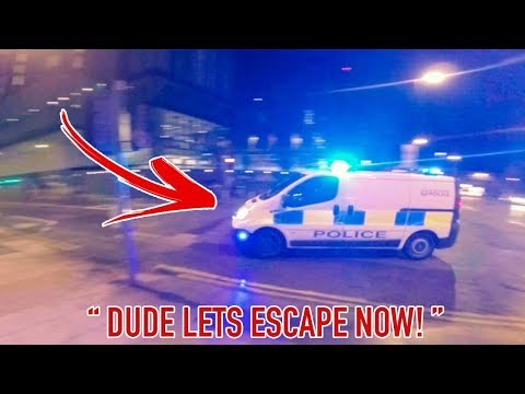POLICE ESCAPE FROM TALLEST BUILDING IN MANCHESTER (Real POV Chase Situation)