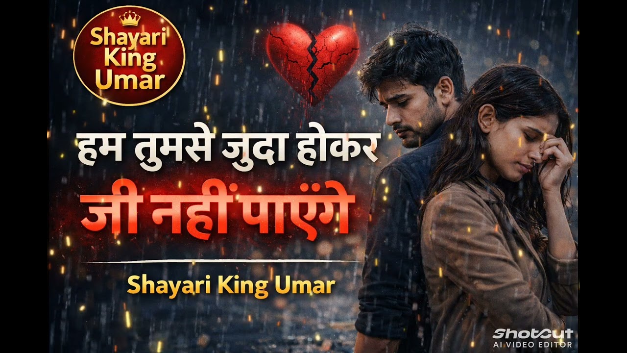 # Ham tumse juda hokar je nahi payenge #sayari mix song #hindi gajal song #sayarikingumar  sad song