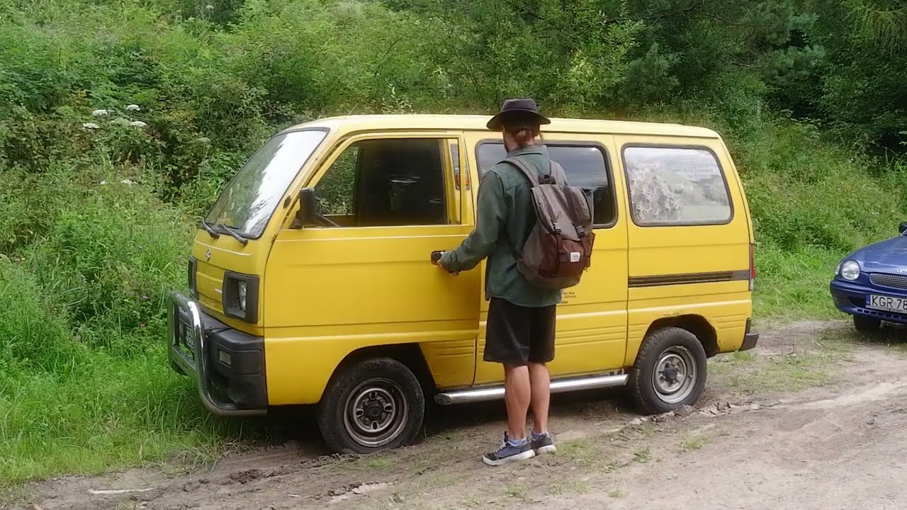 Suzuki Carry on trip ASMR Jak nie jeździć na kemping