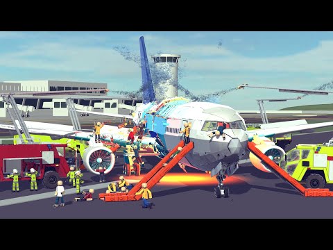 Runway Collisions & Airport Accidents #3 | Besiege