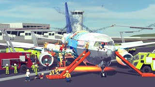 Runway Collisions & Airport Accidents #3 | Besiege screenshot 2