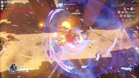 Pharah Zarya ult combo team kill