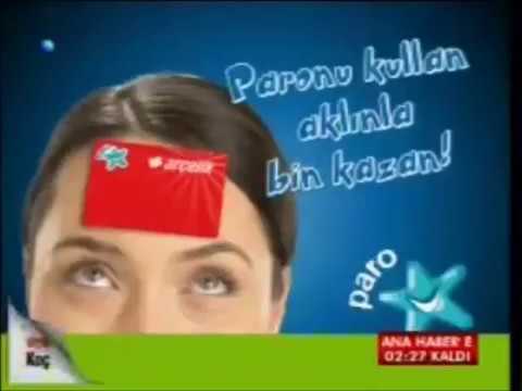 Paro Kart Reklamı (Mayıs 2008)