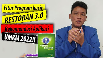 Fitur Program Kasir Restoran 3.0 ada apa saja sih❓❓❓