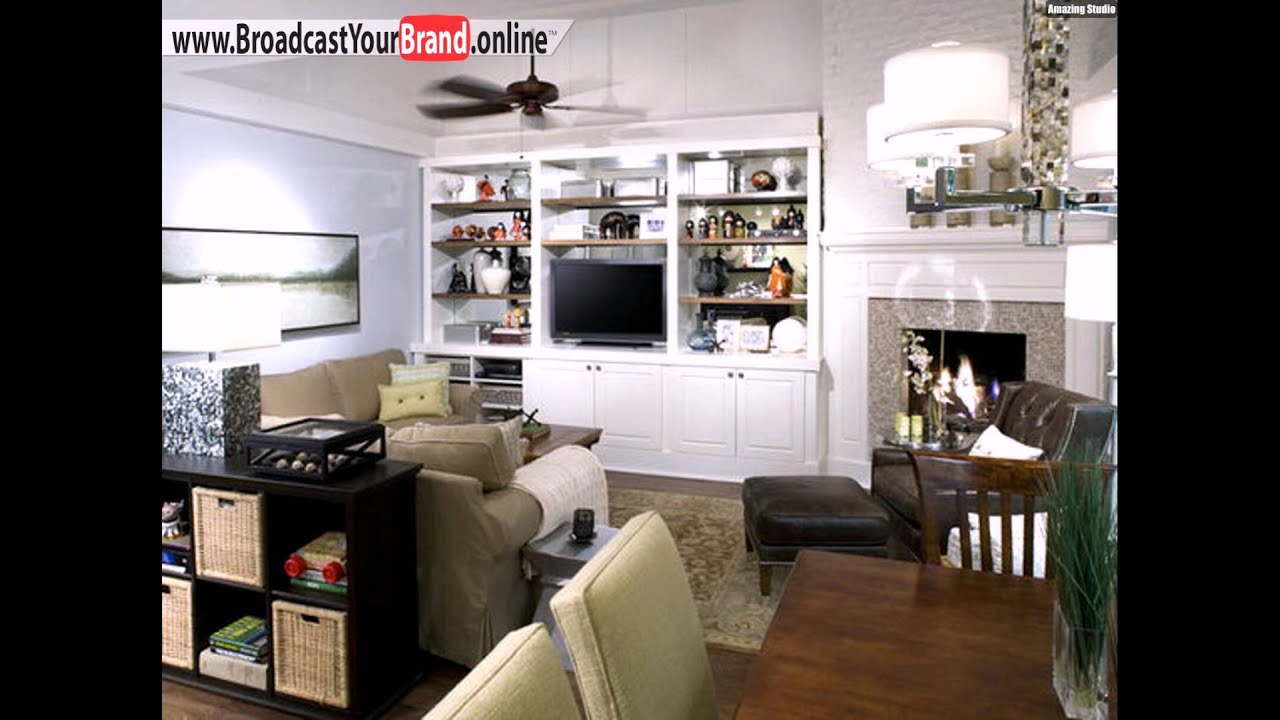 Wohnzimmer design ideen offene küche wohnwand youtube