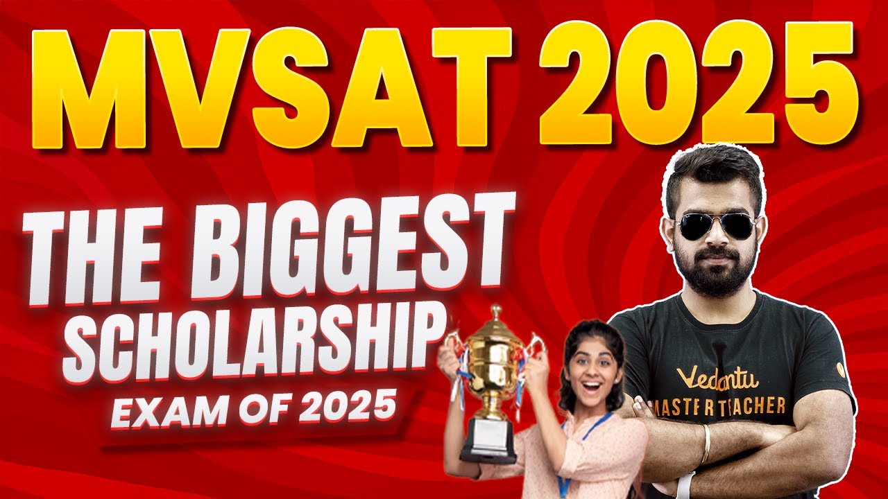 MVSAT 2025 | The Biggest Scholarship Exam of 2025🔥Shimon Sir