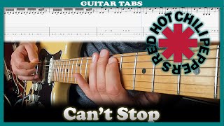 Guitar Playalong - Can't Stop (@RedHotChiliPeppers ) (+ TABS)