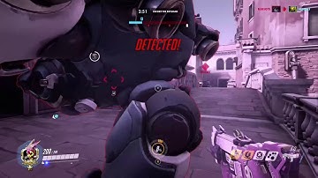 Overwatch | Moving The Payload quietly to stay away from enemies as Sombra