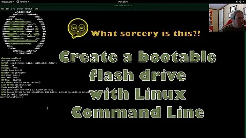 Create a Bootable Flash Drive with Linux Command Line