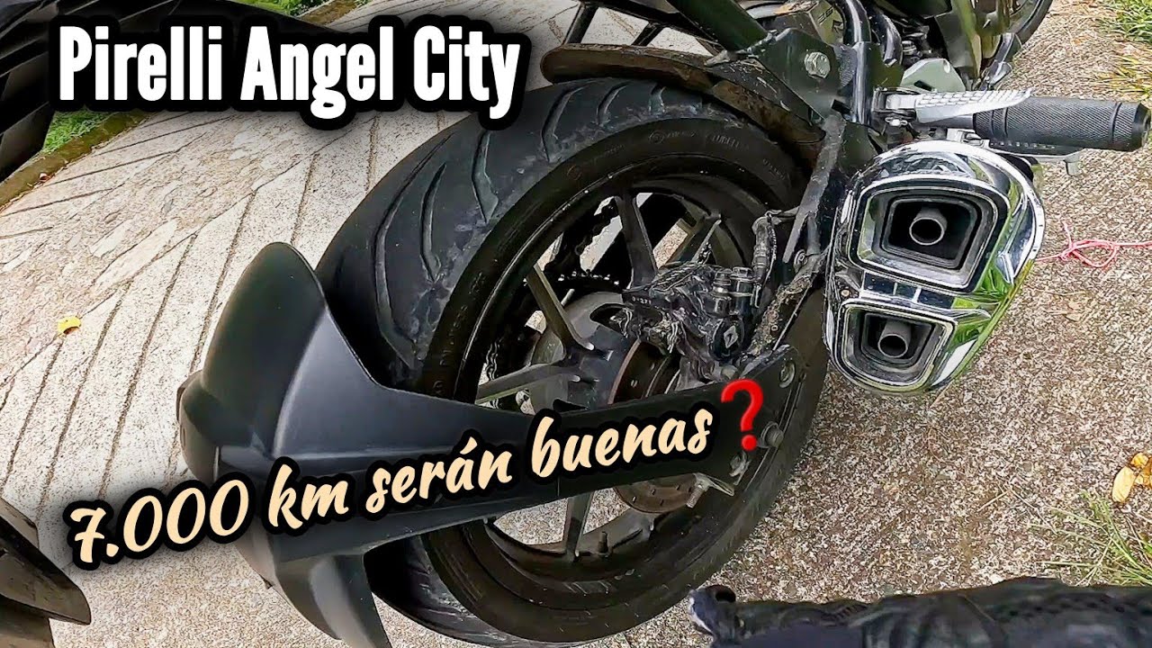Pirelli Angel City con 7000 km valen la pena‼️