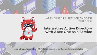 Integrating Active Directory With Apex One As A Service Part 2 Youtube