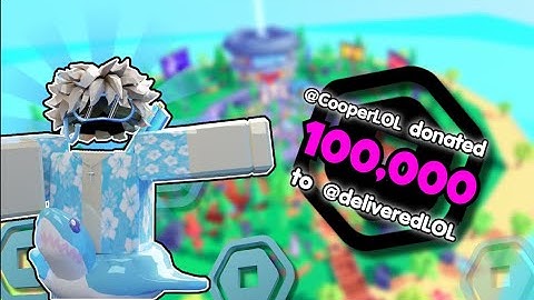 I Got My FIRST NUKE In PLS DONATE!!!