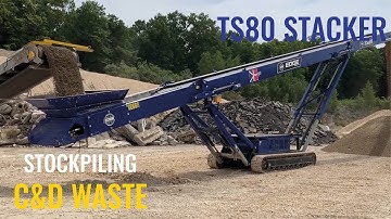 TS80 Stockpiling C&D Waste