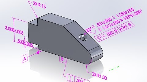 Solidworks DimXpert (Part 2)